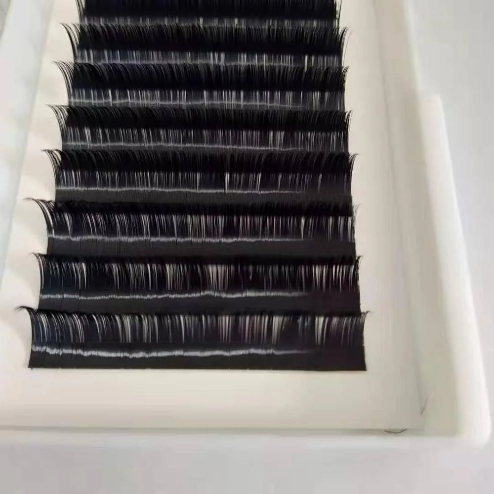 Factory Directly Provide eyelash tray suppliers individual natural ellipse soft volume eyelash extensions