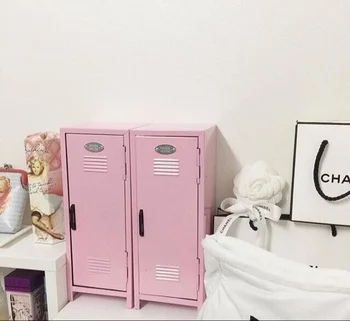 Kids Mini Colourful Children Metal Storage door Toy Locker for baby  Sale