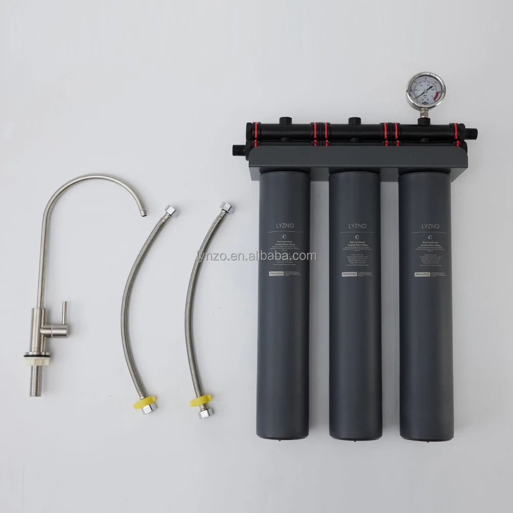2/3/4 Stages Big flow Rate Water Filtration Machine for Household Coffee Ice Maker UF System Water Filter