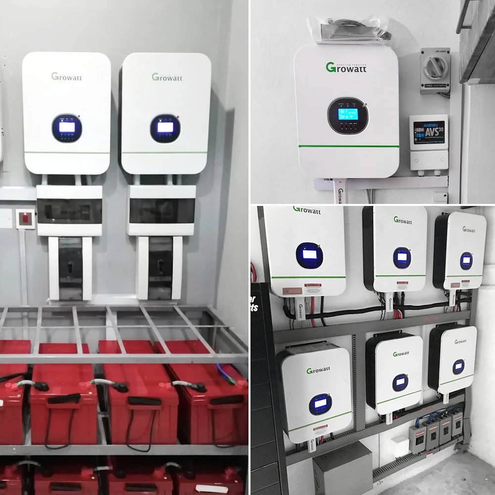 Гроуатт 48 В Гибридный солнечный инвертор SPH 5000TL BL однофазный Growatt