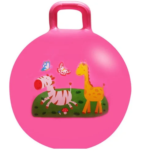 high quality custom hopper bounce animal space hop ball
