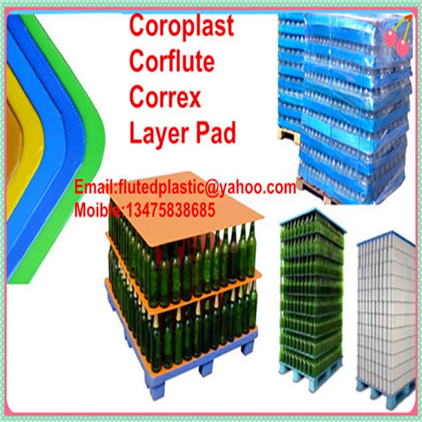 Pallet plastic Separator Sheets / Layer Pads / Tier Sheets