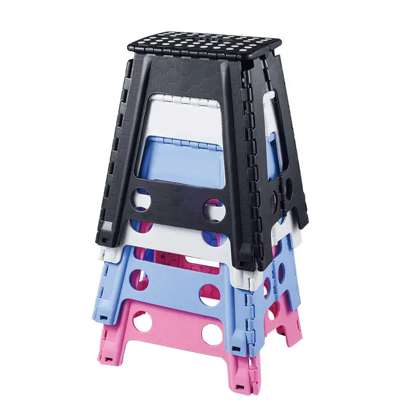 x1z 18 inch Step stool Height Heavy Duty Foldable Stool for Adults Tall Step Stool