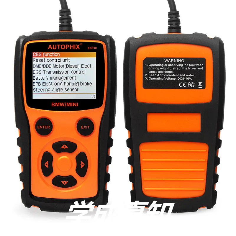 AUTOPHIX ES910 Automotive Code Reader Auto Scanner Engine Fault Code Reader For BMW ABS Airbags Diagnostic Tools