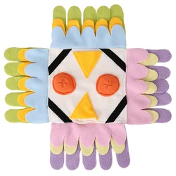 Wholesale New Product Owl Durable Polar Fleece Interactive Dog Smart Toy Pet Dog Snuffle Training Mat