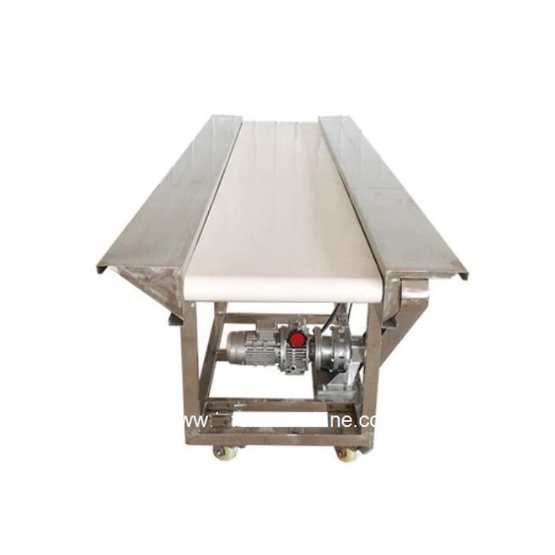 Pvc Pu Logistics Stainless Steel Conveyor Belt Adjustable Customizable