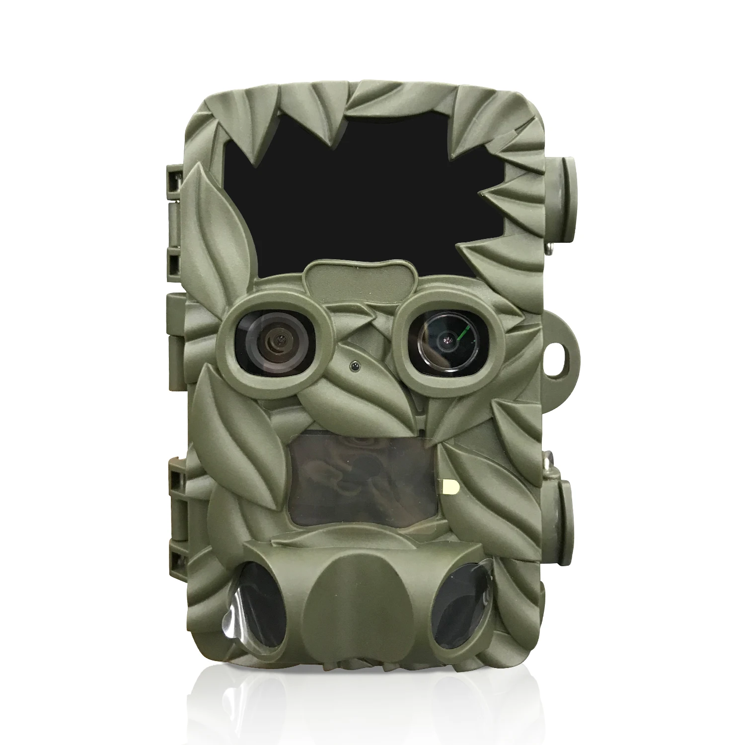 New Dual Camera 20mp 4k Video Wild Angle Outdoor Night Vision Hunting  Motion Sensor Digital Hunting Camera