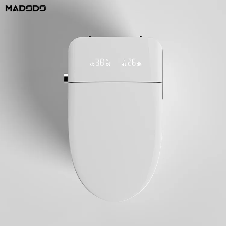 Hot Sale Save Water Foot Sense Flush UV sterilization Smart Toilet Electronic Bidet Toilet Seat Automatic Cleaning For Hotel