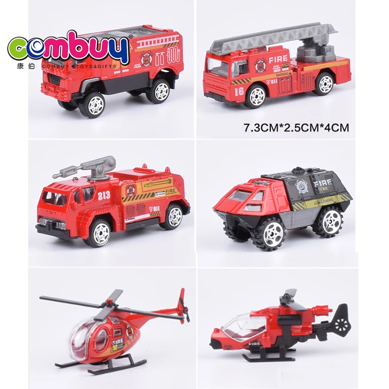 Top selling high quality alloy diecast model mini new fire vehicle