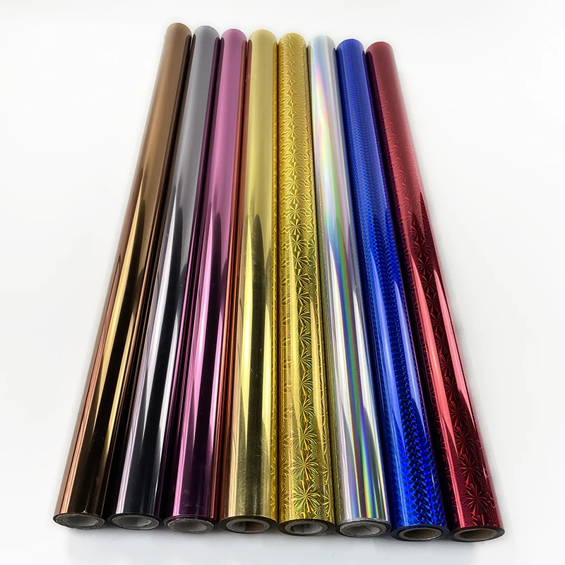 Wenzhou foil hot stamping foil for paper heating film cheap wholesale price printed aluminium foil