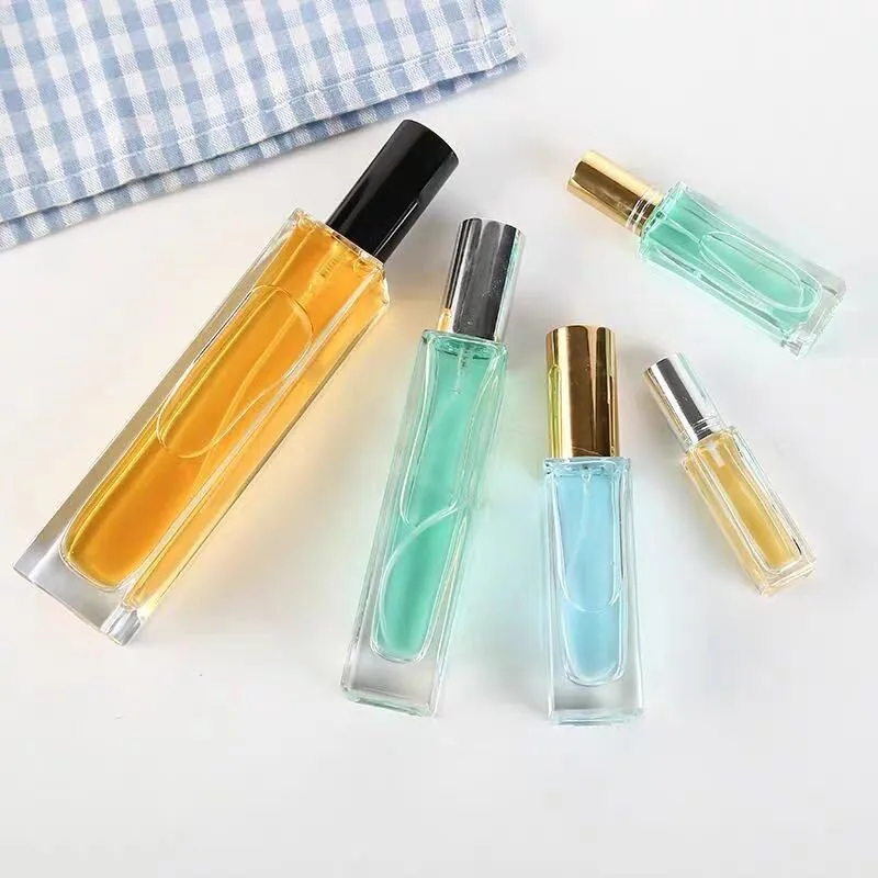 Alibaba high quality cheap portable empty 1ml 2ml 3ml 10ml small empty Luxury glass mini refillable perfume spray sample bottle