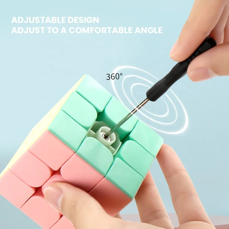 High Cost-Effective 2x2 3x3 4x4 5x5 6x6 7x7 educational toys speed cubes Magic Cube  Stickerless macaron Speed Puzzle Cube Toys