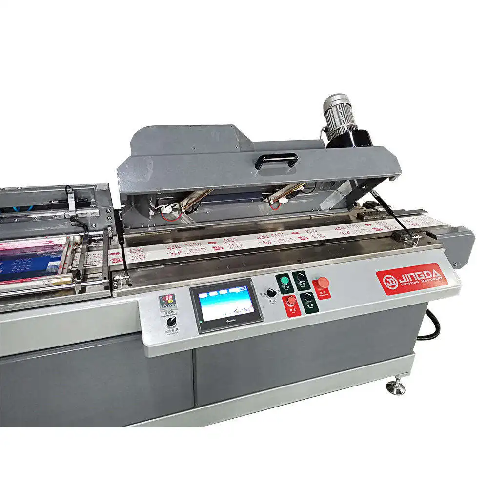 JDZ-2001 TPU Label Screen Printing Machine Heavy Narrow Fabric Screen Printing Machine