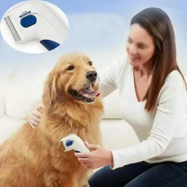Automatic Quick Cleaning  Pet Care Supplies  Electronic lice comb