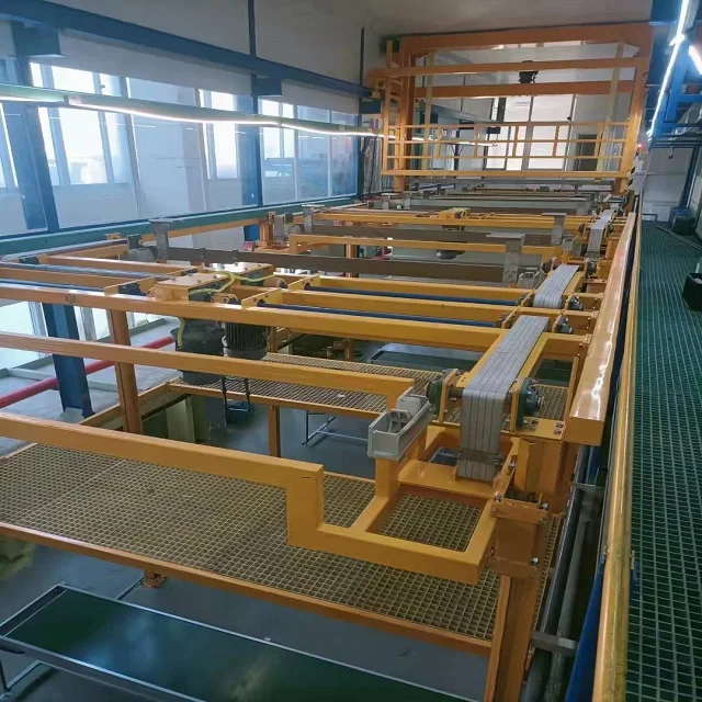 Automatic hard chrome plating line for 10M piston rod