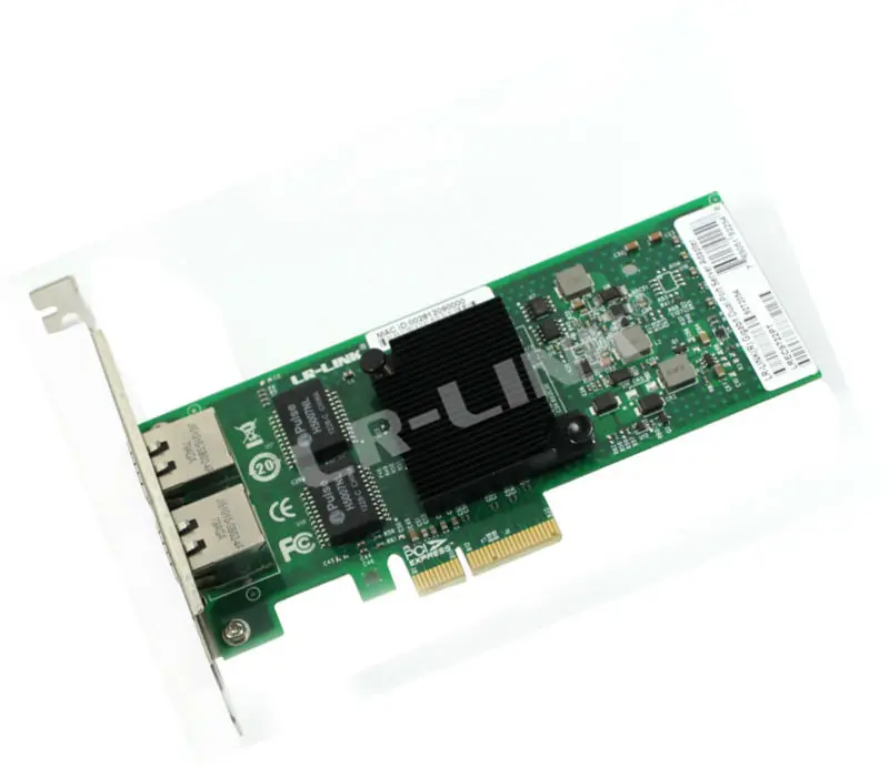 LR-LINK PCI Express X4 10/100/1000Mbps dual RJ45 port Intel I350 chip Ethernet Adapter for Server 2-port NICs