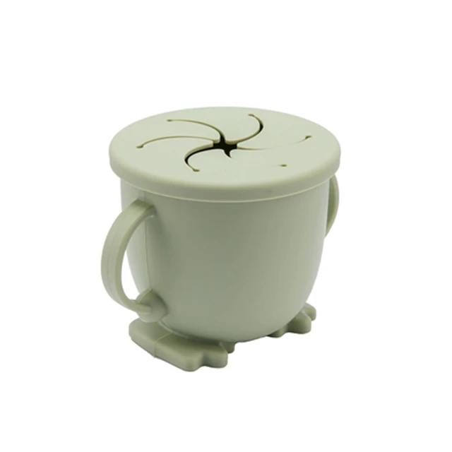 BPA  Free Feeding Tumblers No Spill Kids Toddler Silicone Baby Snack Cup  Kiddo Snack Cup Baby With Lid