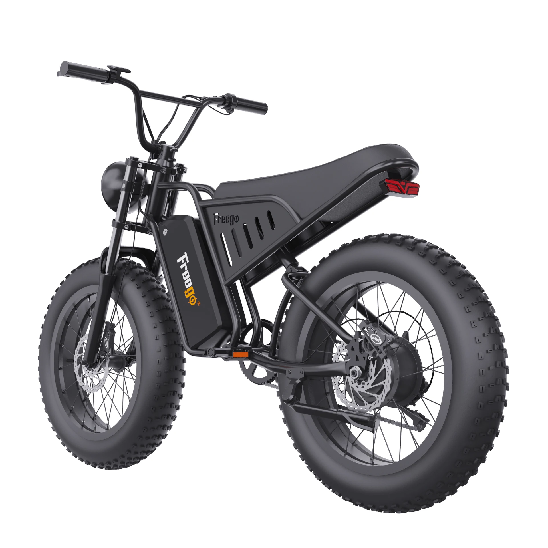 Freego W1 1400W 48V 22.5Ah 50-80km 7 Speed 20 Inch Fat Tire Electric Bike