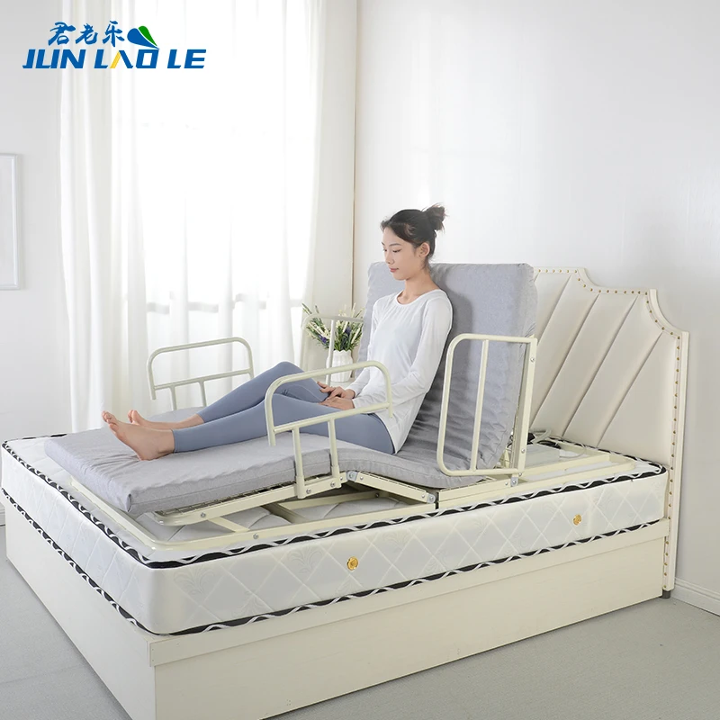 OEM Multi-function Electric Turn over  Lifting Back Leg Device Adjustable Steel Bed Backrest frame for elderly care products