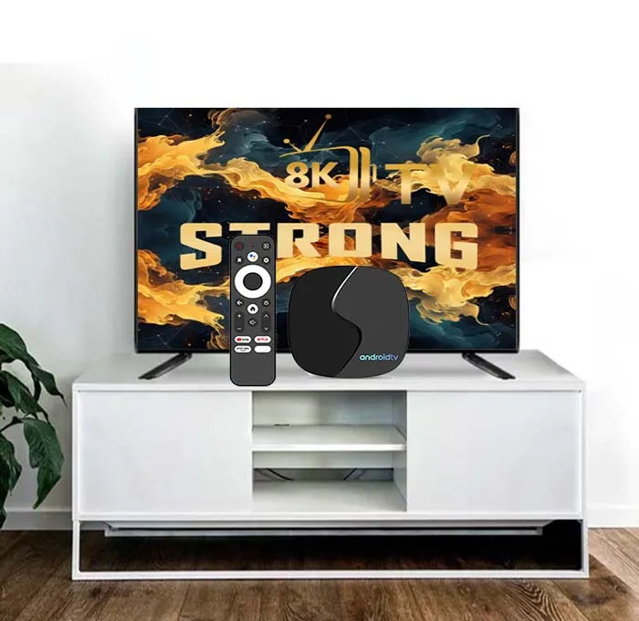 Лучшая цена 2024 IPTV box V96 8K Strong 4K HD TV BOX 2GB 16GB Android10 4K Двухдиапазонная Wi-Fi приставка IPTV приставки
