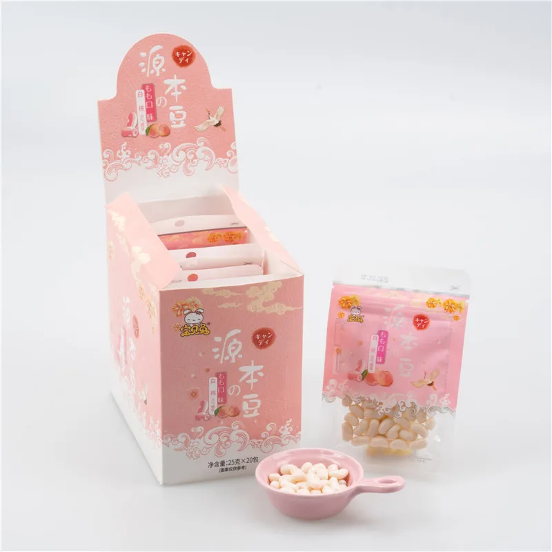 Сладости для веганов без сахара Халяльные желейные бобы конфеты Co мини-Фруктовые желе OEM ODM сахар