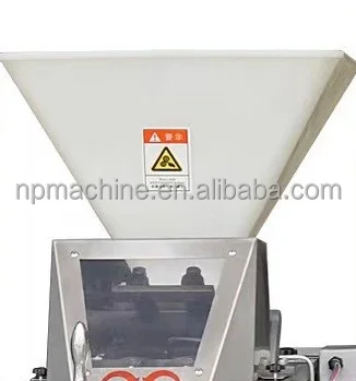 continuous bread dough dividing machine volumetric dough cutter dividers rounder machine round dough divider and rounder machine