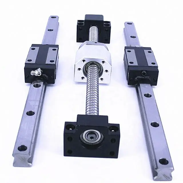 700mm Linear Guide Rail Module CNC Stage Actuator NEMA23 Ball Screw Motion Slide