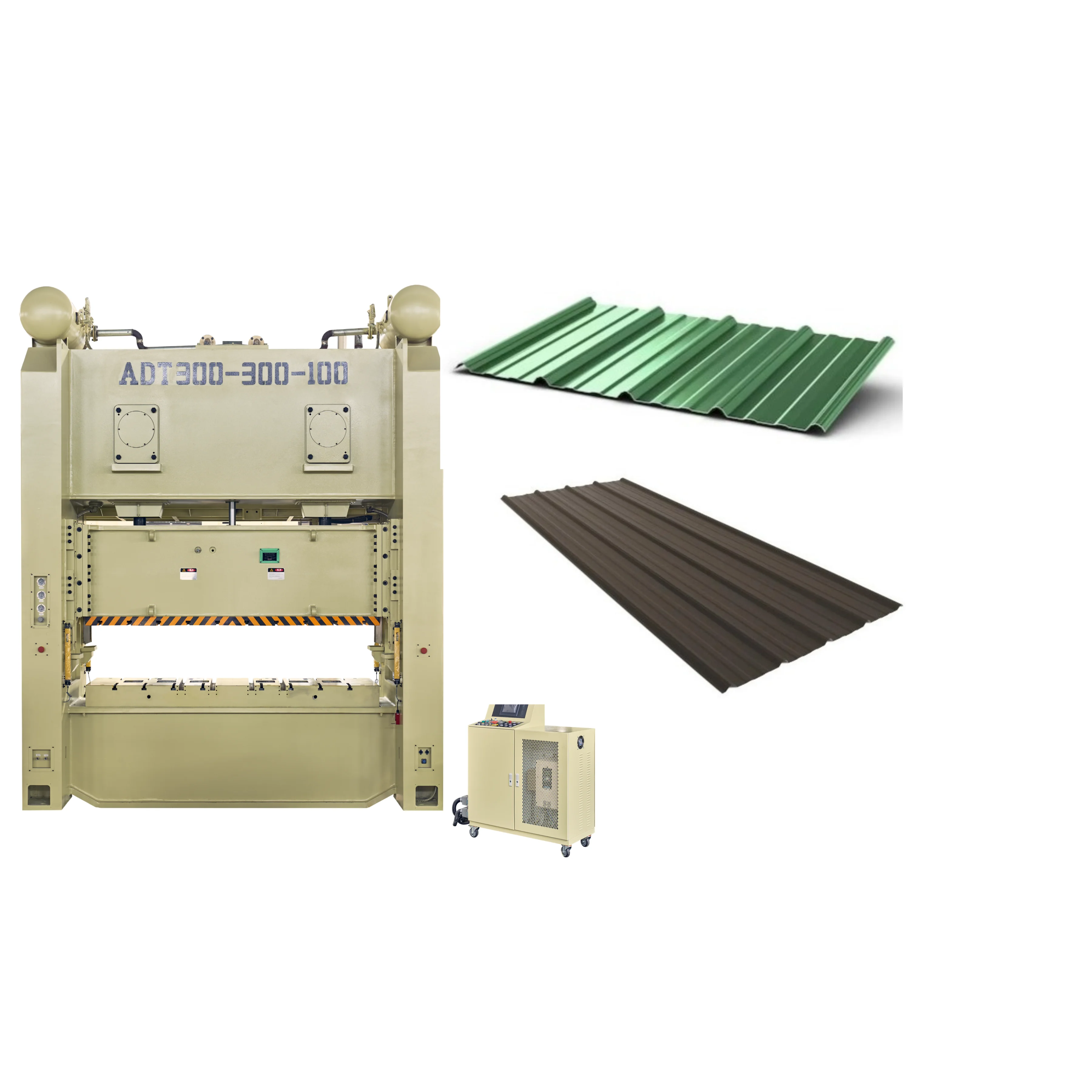 Double crank H Frame customized punching stamping Press Machine for roof panel production line