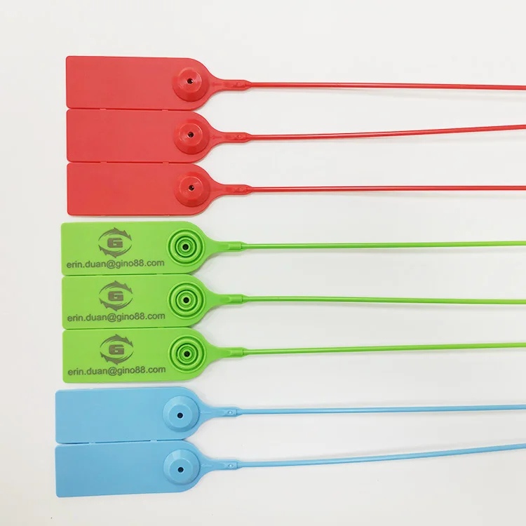 Custom Logo Self-Locking Security Plastic Seal For Lpg Valve