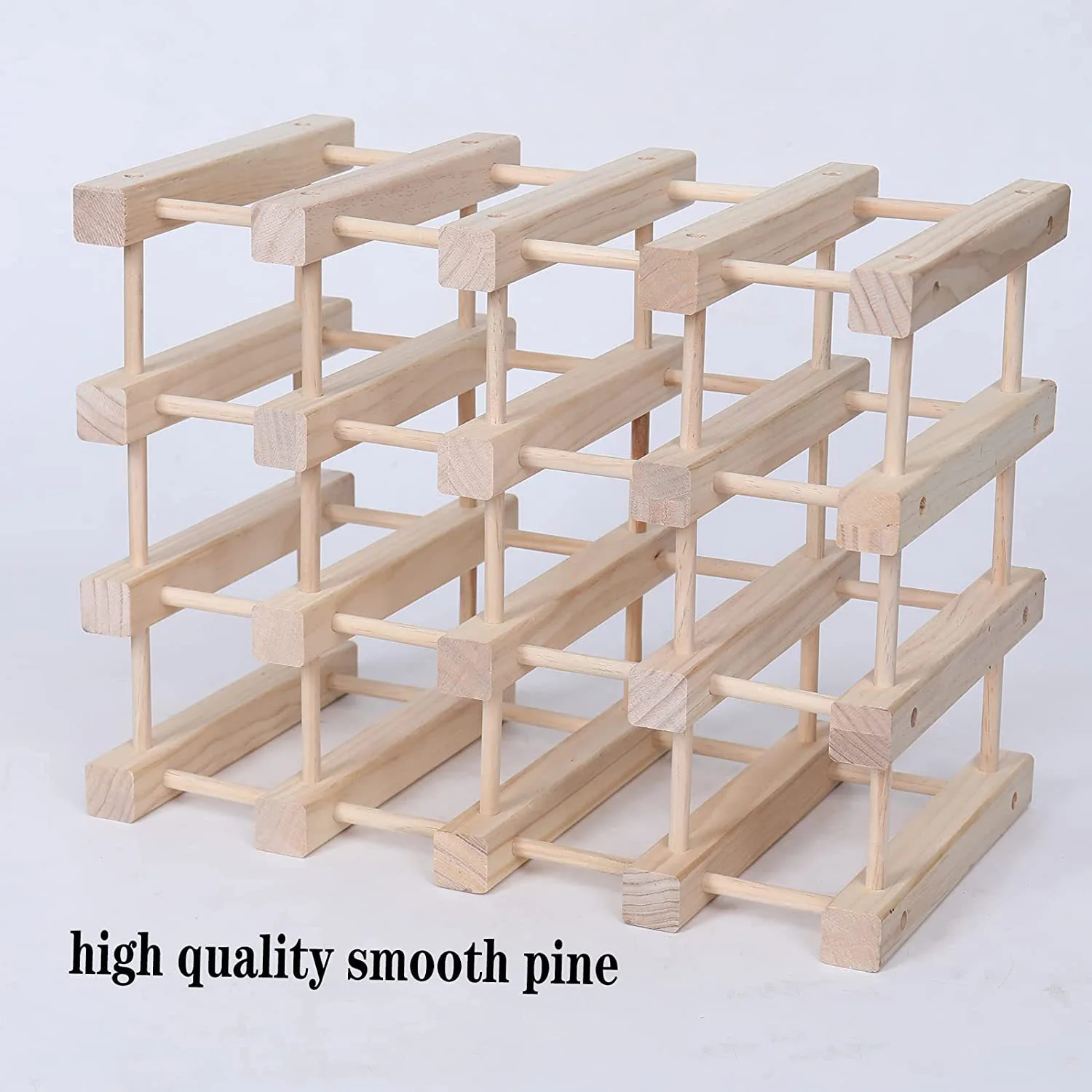 High Quality Wooden Wine Rack Kitchen Furniture Wine Bar Cabinet