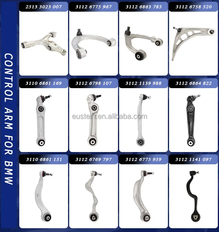 Wholesale High Quality Aluminum Suspension Components Front Control Arm Kit for BMW