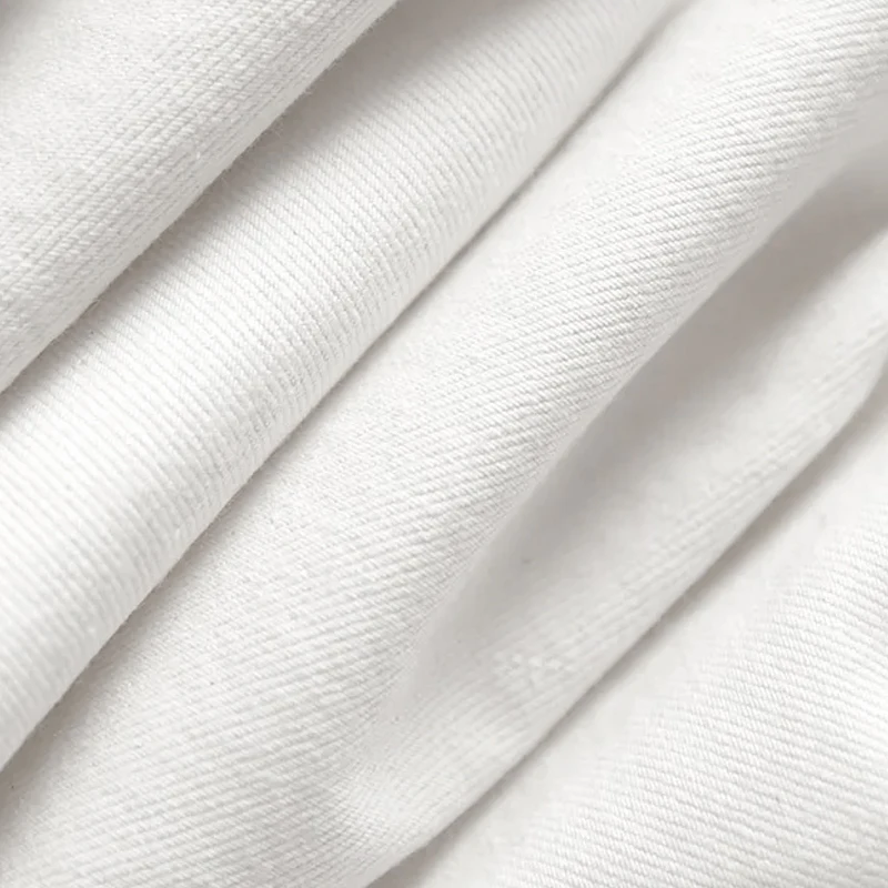 41030-New Arrival 385g Hemp Cotton Fabric 30%Hemp 70%Cotton Twill Denim Fabric for Jeans and Pants