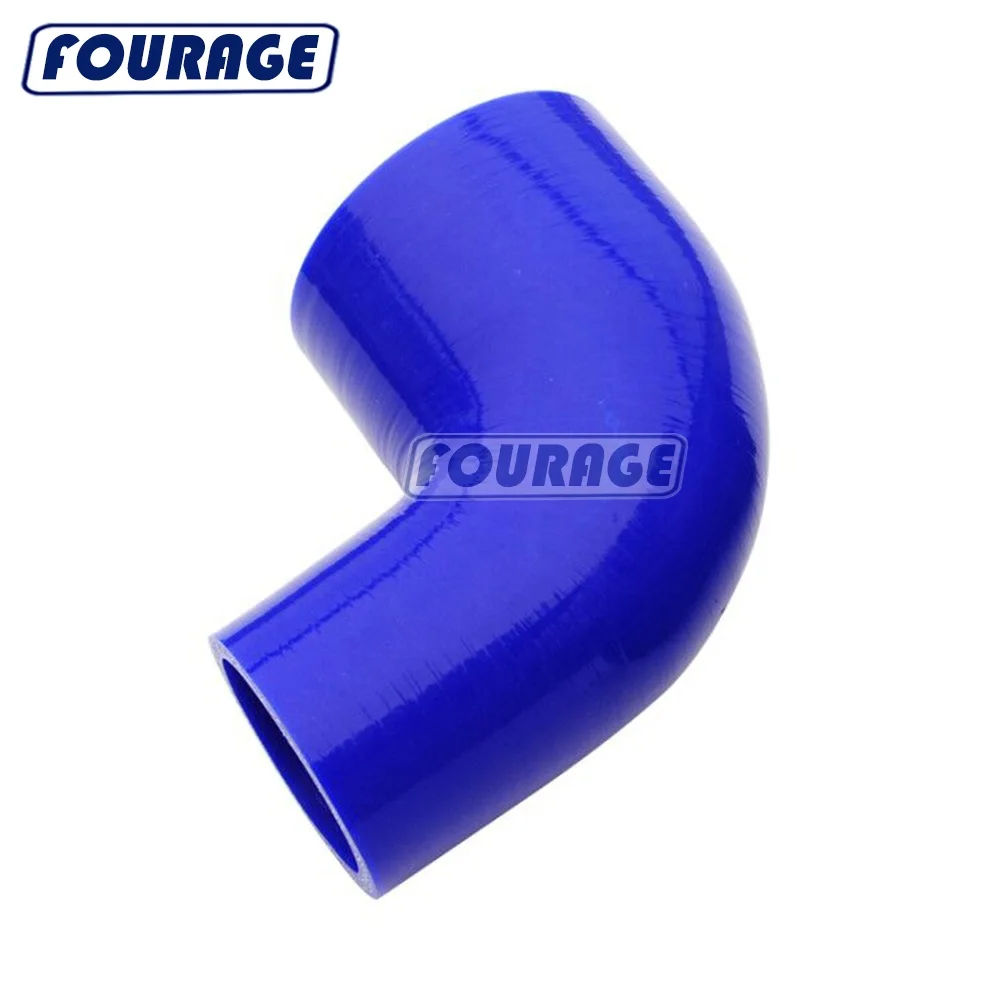 Racing Parts 90 Degree Air Intake Rubber Hose Reducer Elbow 4 Ply Flexible Reinforced Reducer Silicone Hose
