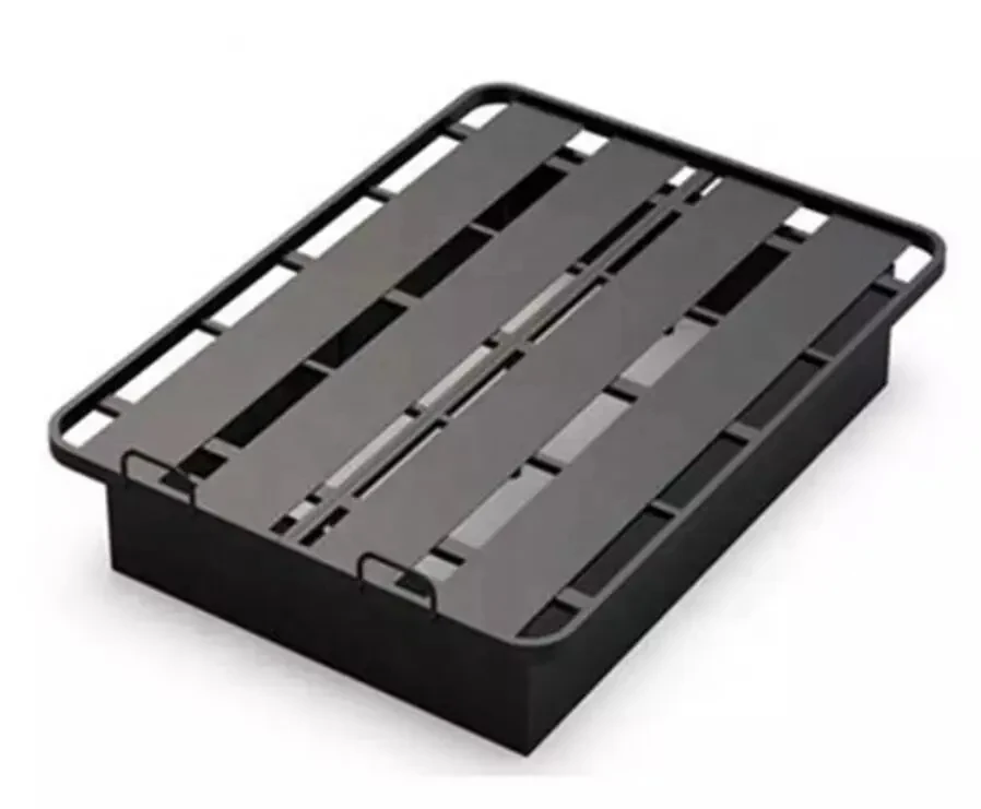 Hot Selling Space Saving Simple Assembly Furniture Hotel Bed Black Platform Metal Bedstead