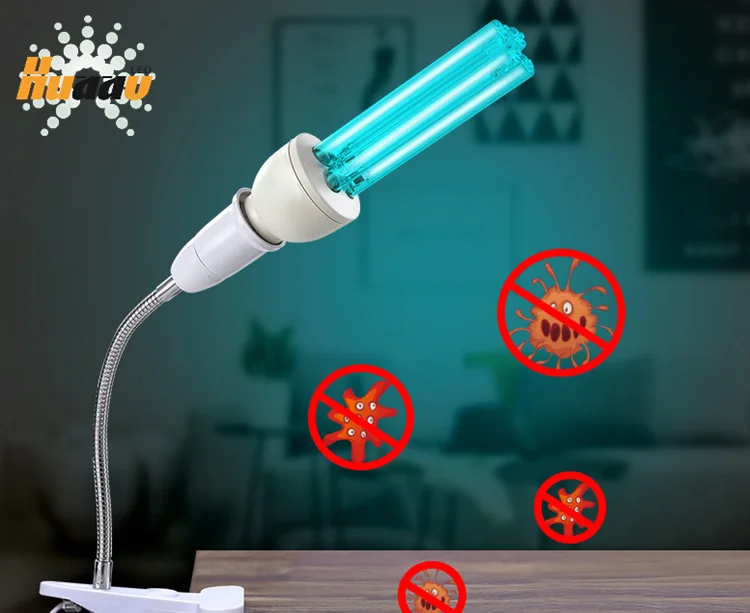 Светодиодная энергосберегающая лампа cfl 20 Вт uv uvc 254nm ультрафиолетовые лампы 15 220 В/110 В