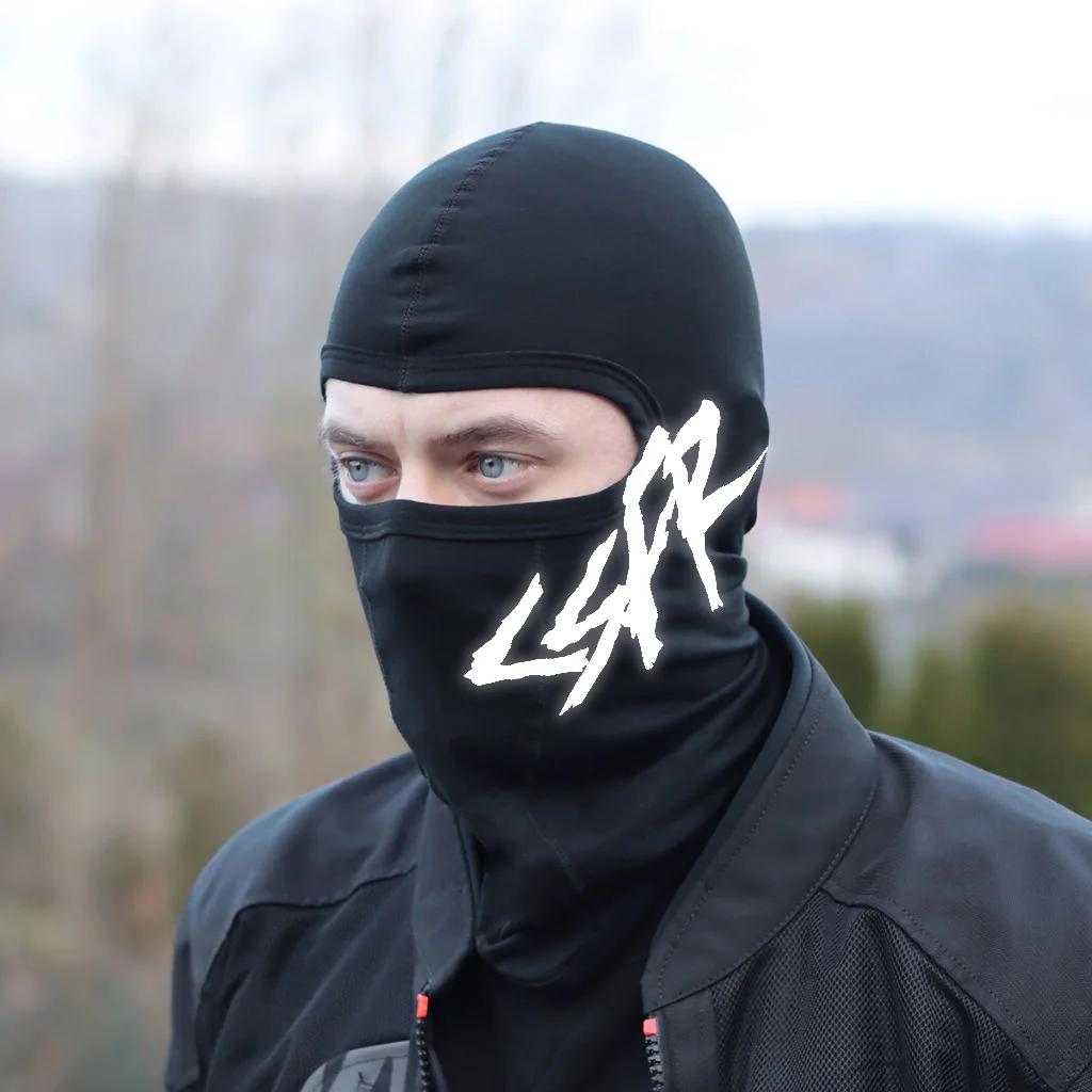 2025 new zjm How to customize popular accessories wholesale tactical vermelho party circle knitted one hole balaclava