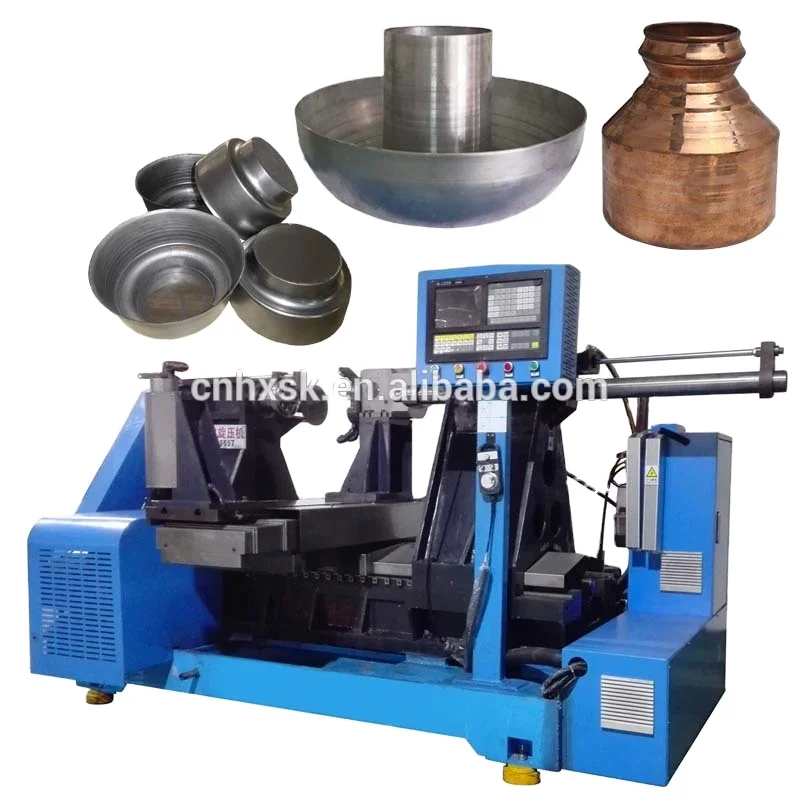 X-800-T2.0 Power Spinning CNC metal aluminum copper steel stainless steel utensil spinning machine