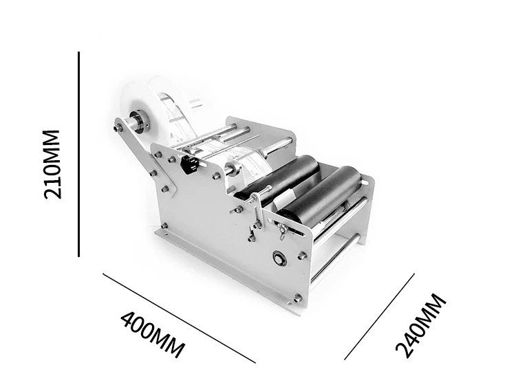 
YTK-L100 manual labeling machine round bottle labeling machine 