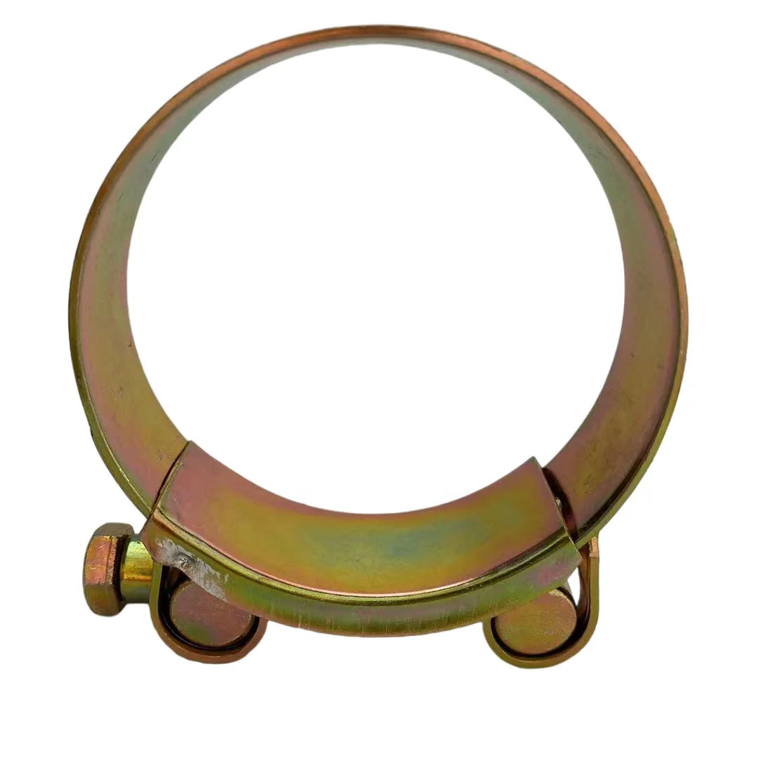 single bolt T bolt heavy duty partial head stainless hose clamp