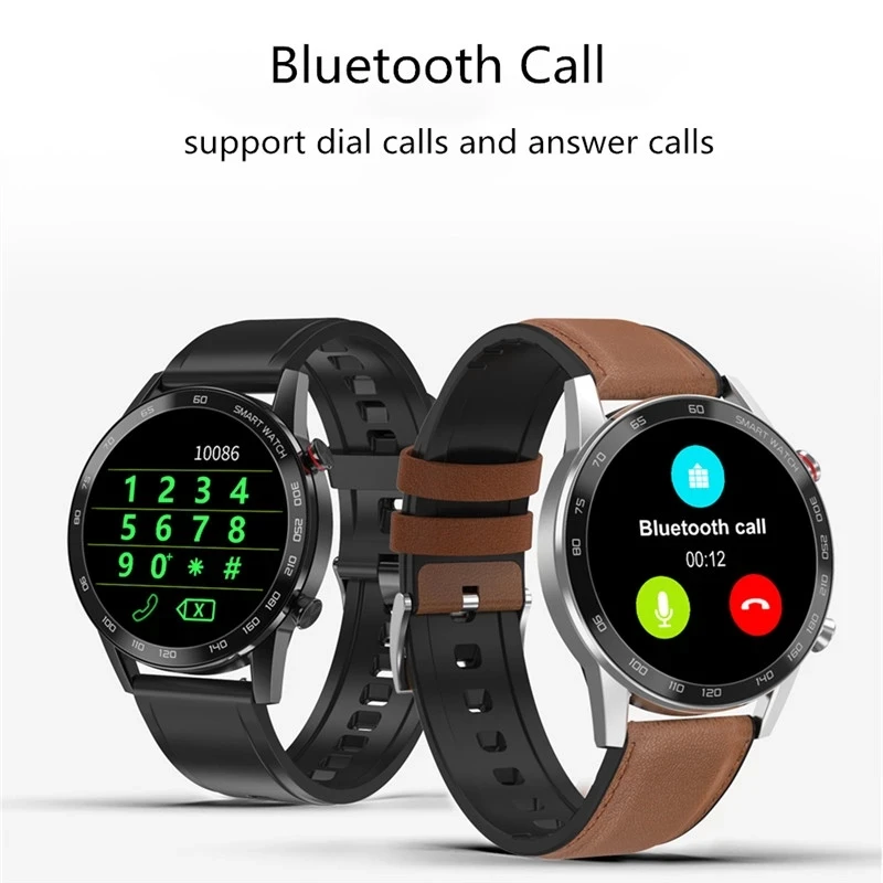  New Men Smart Watch IP68 Waterproof Heat Rate Sleeping ECG Monitor Call DT95