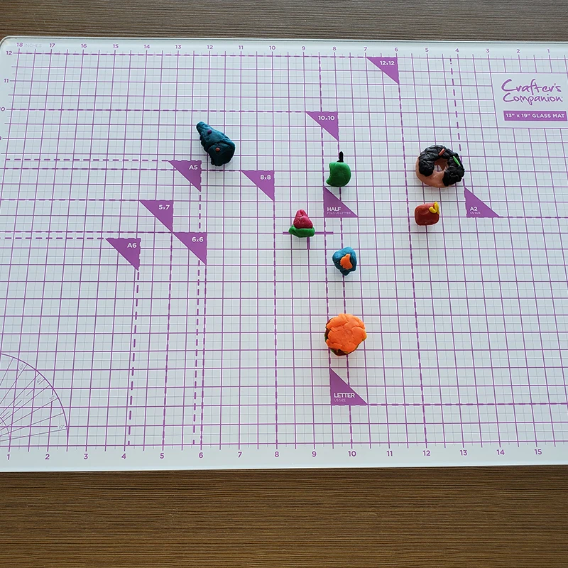 
Custom Large size glass cutting mat 