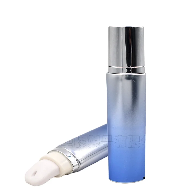 30mm Ceramic Massage Head Cap Tube ELM-412 Soft Packaging for Skincare Creams PE Aluminum Plastic Laminated High Gloss Material