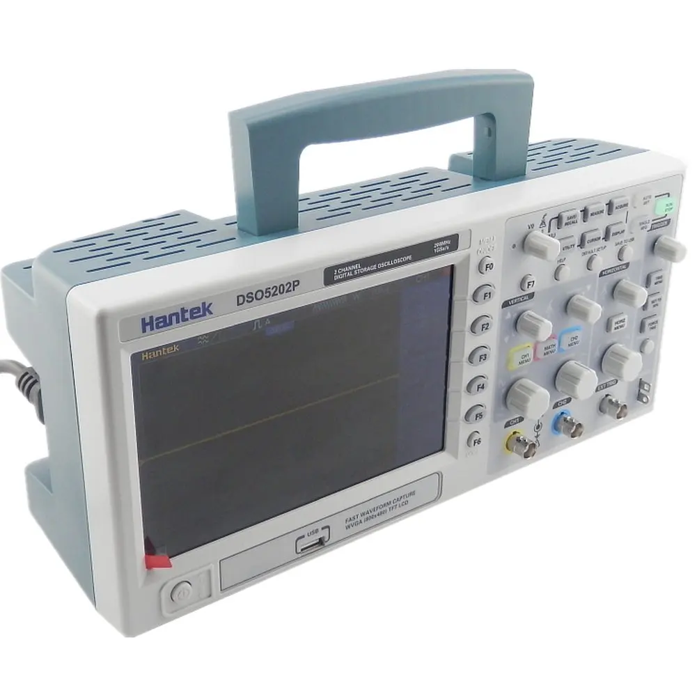 Hantek Dso5202b Oscilloscope 200mhz Real-time Sample Rate 1gsa/s