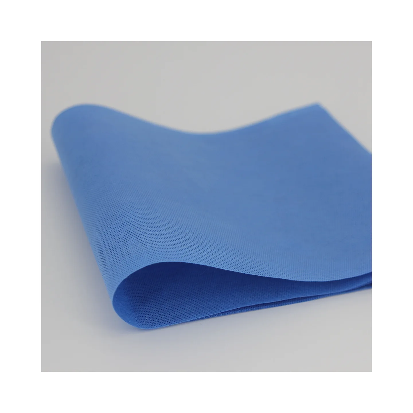 Non-toxic SMS 45g Blue White Nonwoven Medical Fabric Material/disposable Sms Surgical Gown Fabrics