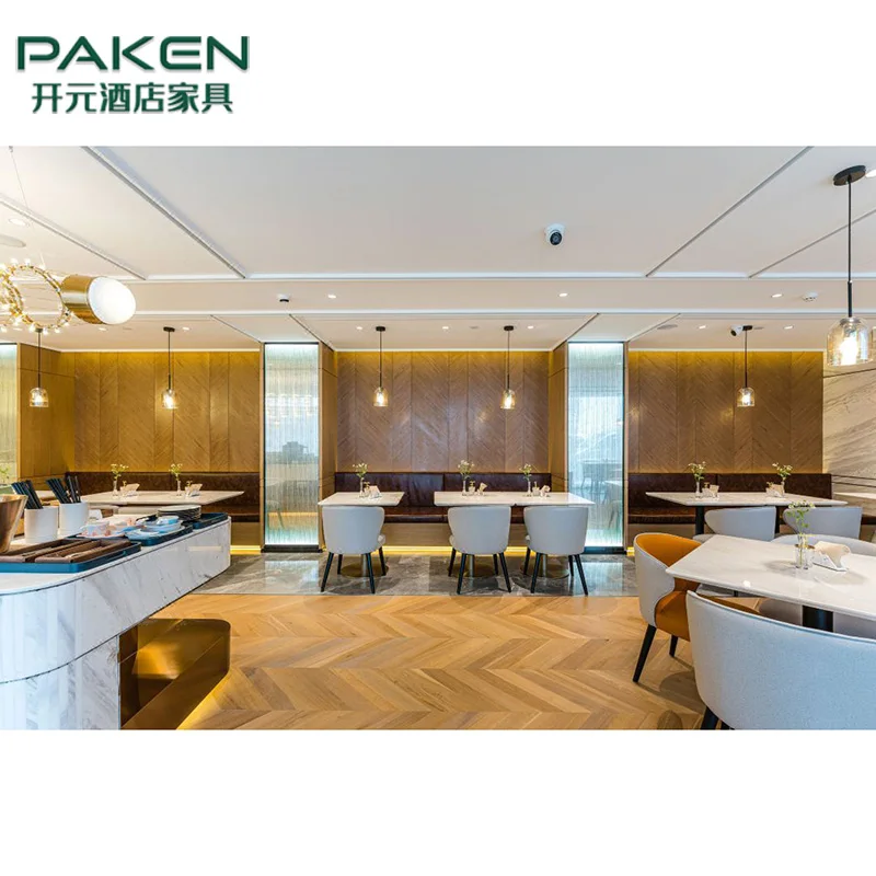 Modern Design Cafe Table And Chairs Commercial Fast Food Restaurant Furniture Sets