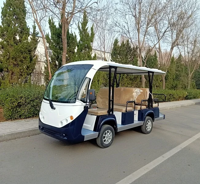 8 мест 5 кВт электрический экскурсионный электрический автобус для взрослых