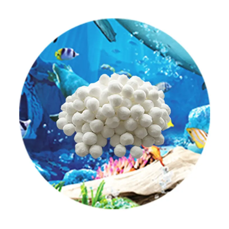 
ZHENGDA Filterballs Sand filter anlagen 1300g Filter ball, Kann 46 kg Filtersand Ersetzen, 