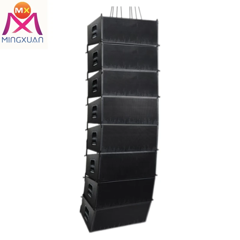 dual 12 inch High performance 3-way passive line array loudspeaker concert stage performance