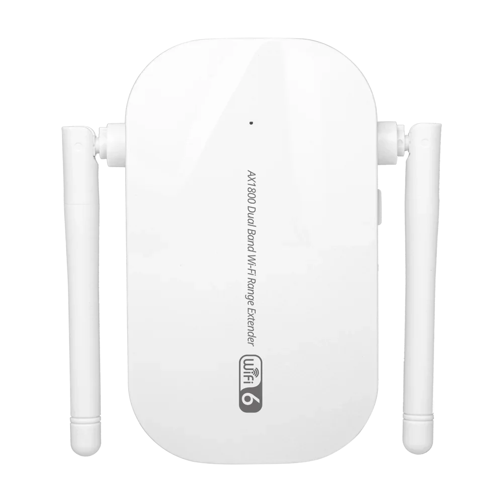 WIFI 6 1800Mbps Repeater Gigabit Port AX1800 Wifi Range Extender 5GHz Wifi Booster