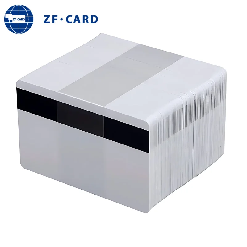 White Blank Lo-co Magnetic Card MIFARE(R) Classic 4K+ T5577 Combi Card